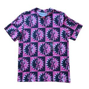Nike Sportswear Mens M T Shirt Pink All Over Graphic New DD1272-100 Medium